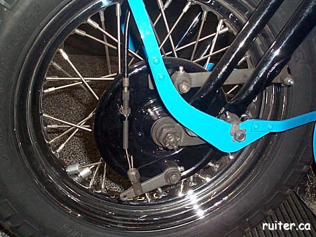 Front brake details