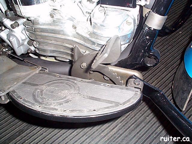 Sidecar parking brake